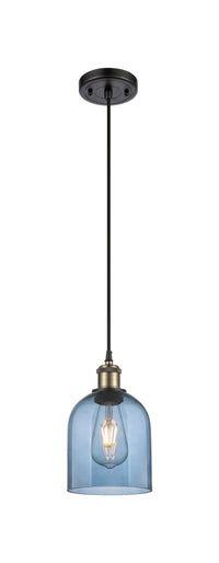Ballston Mini Pendant Antique Brass Finish