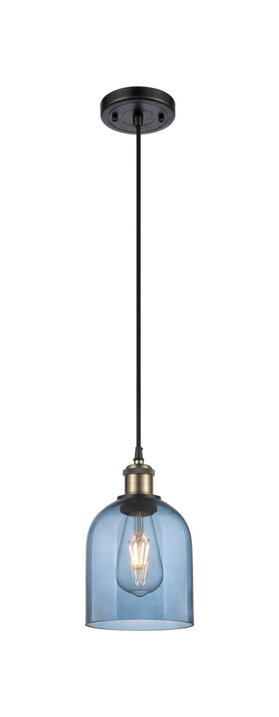 Ballston Mini Pendant Antique Brass Finish