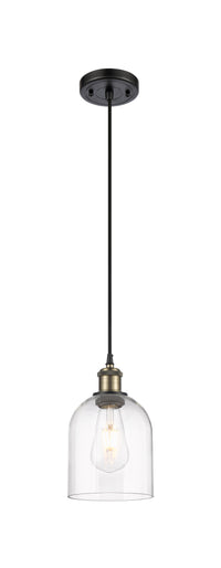 Ballston Mini Pendant Antique Brass Finish