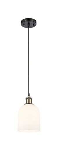 Ballston Mini Pendant Antique Brass Finish