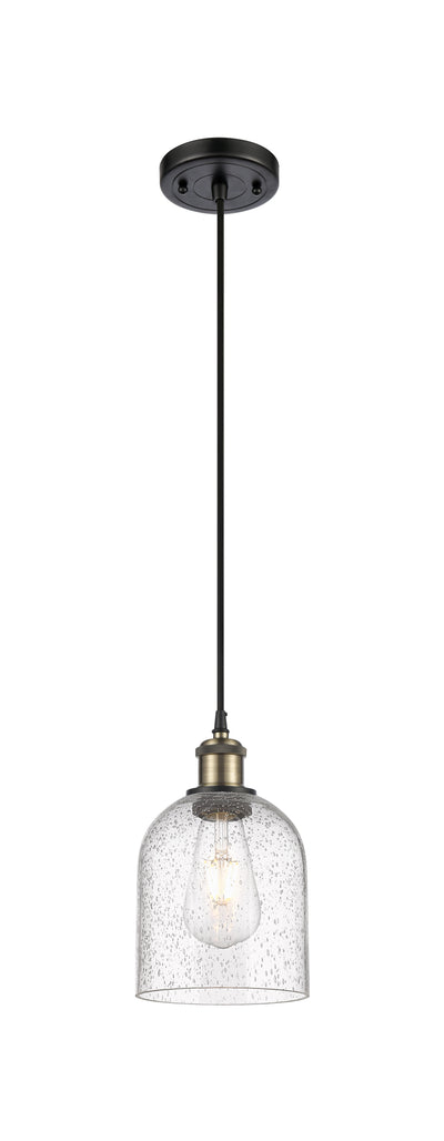 Ballston Mini Pendant Antique Brass Finish