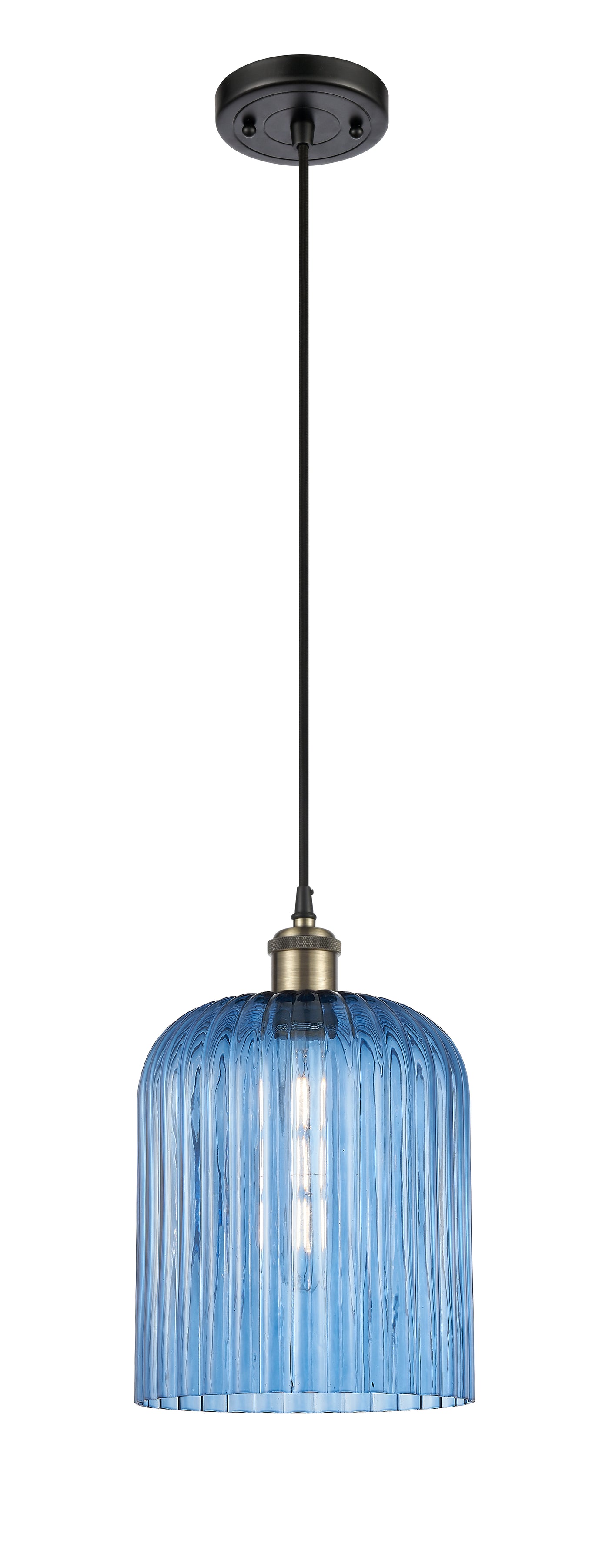 Ballston Mini Pendant Antique Brass 5 Inch