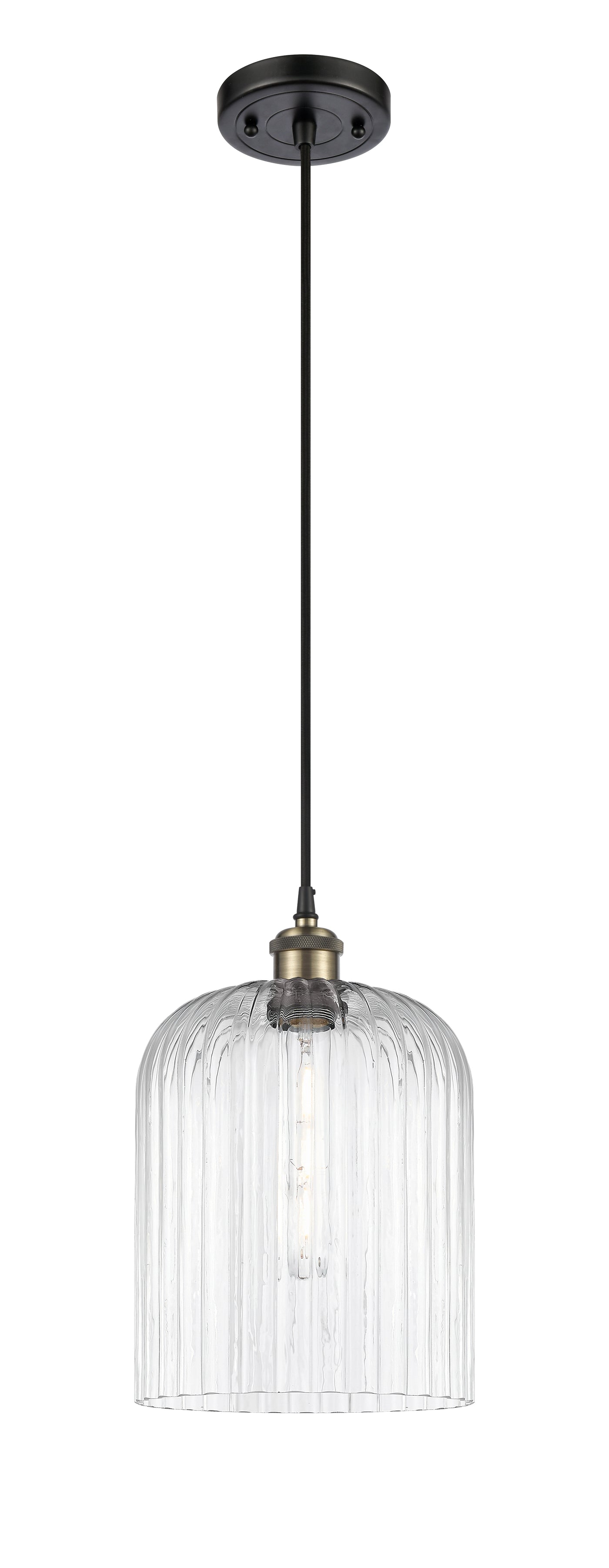 Ballston Mini Pendant Antique Brass 5 Inch