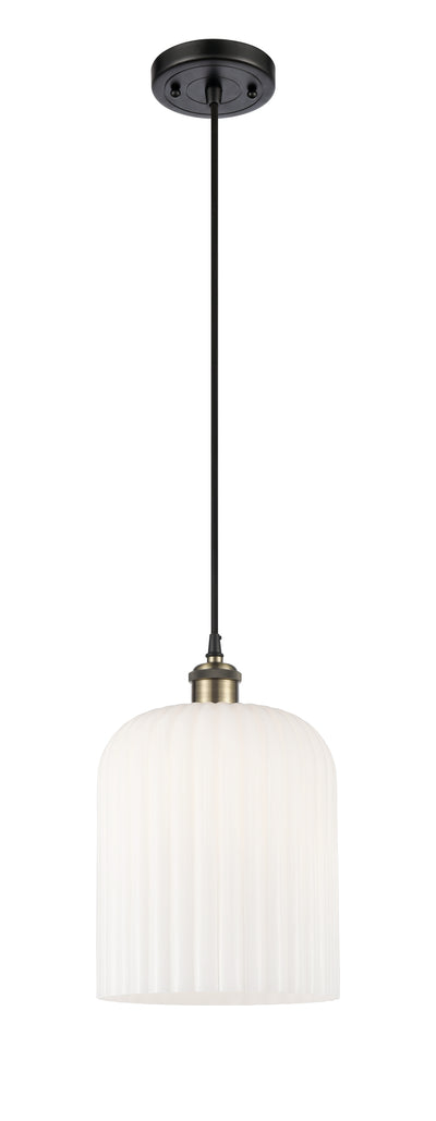 Ballston Mini Pendant Antique Brass 5 Inch