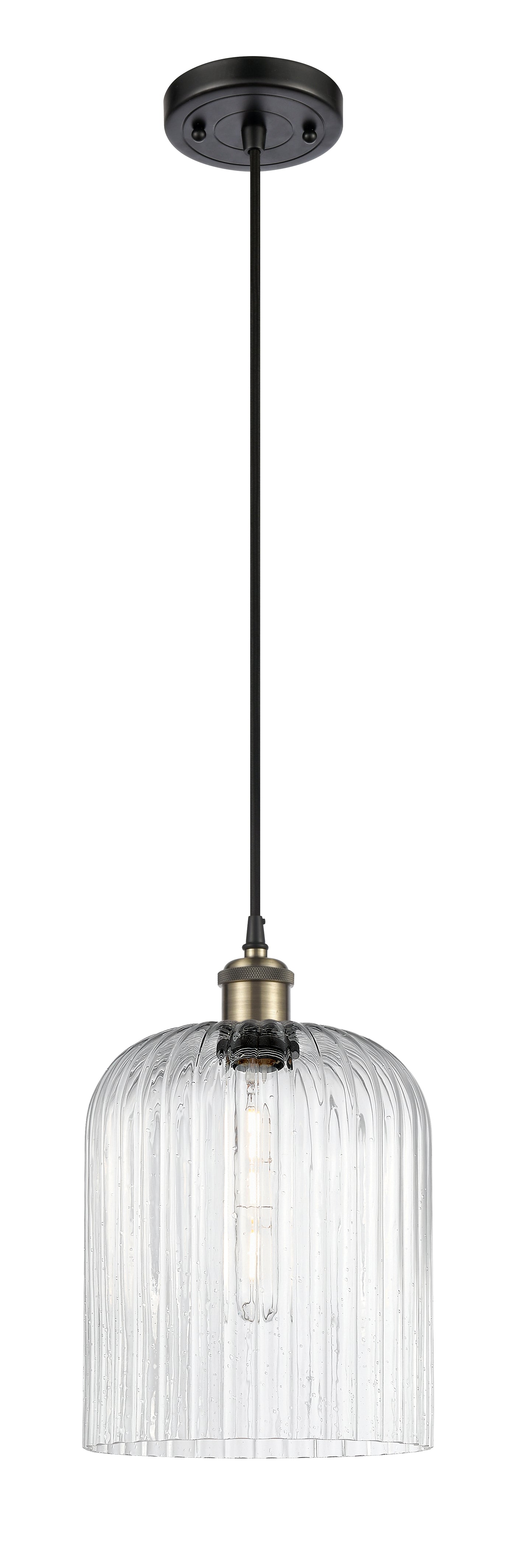 Ballston Mini Pendant Antique Brass 5 Inch