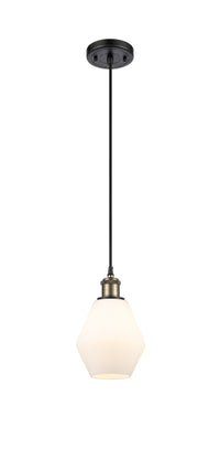 Ballston Mini Pendant Antique Brass Finish