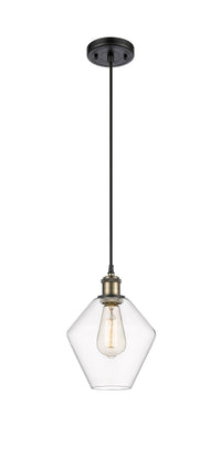 Ballston Mini Pendant Antique Brass Finish