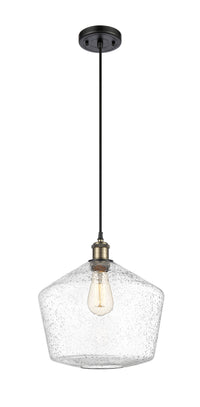 Ballston Mini Pendant Antique Brass 12 Inch