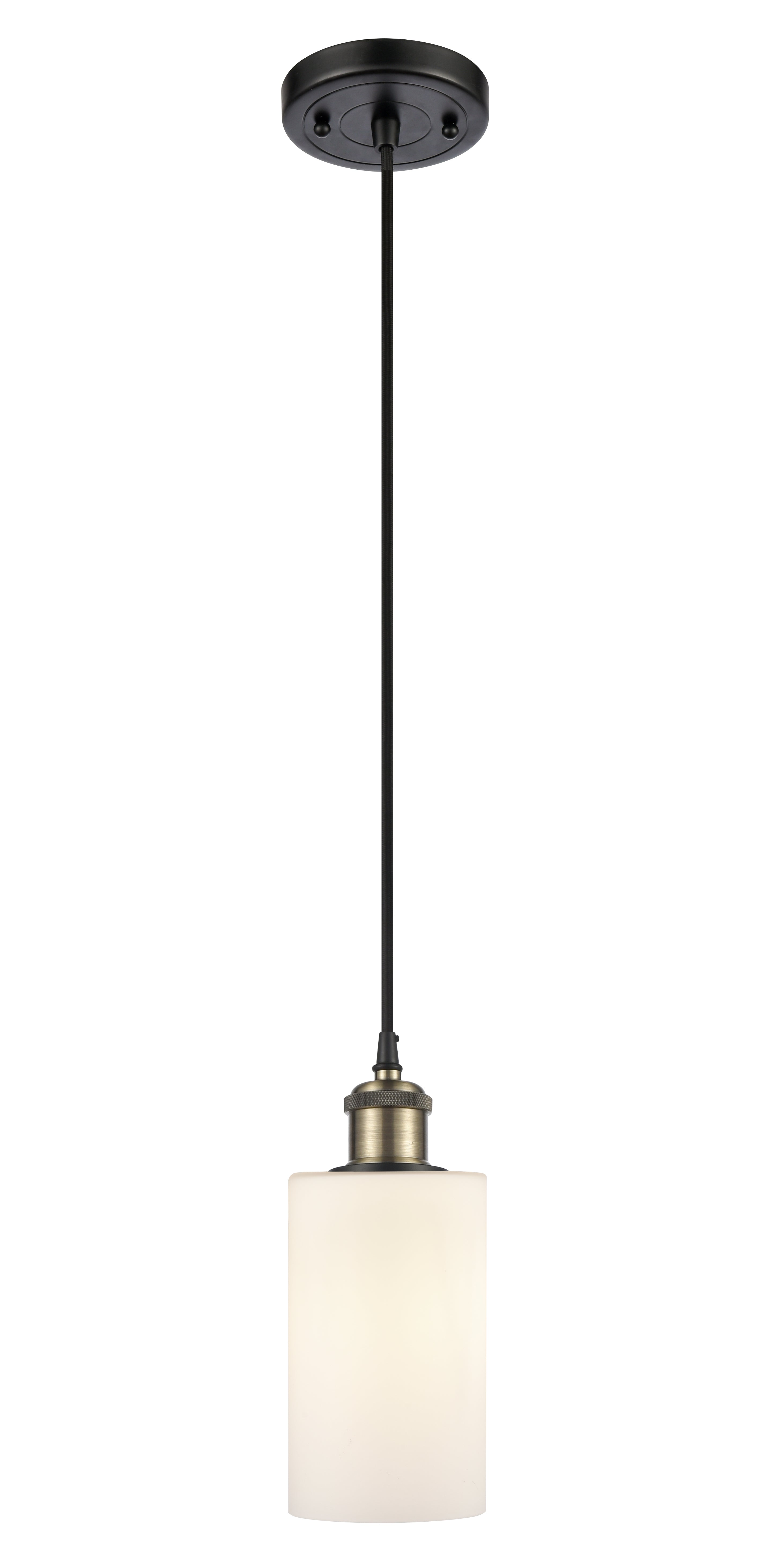 Ballston Mini Pendant Antique Brass Finish