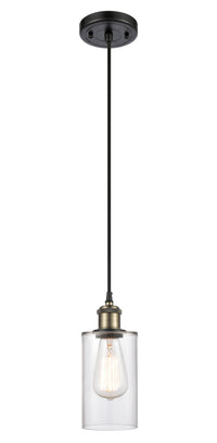 Ballston Mini Pendant Antique Brass Finish