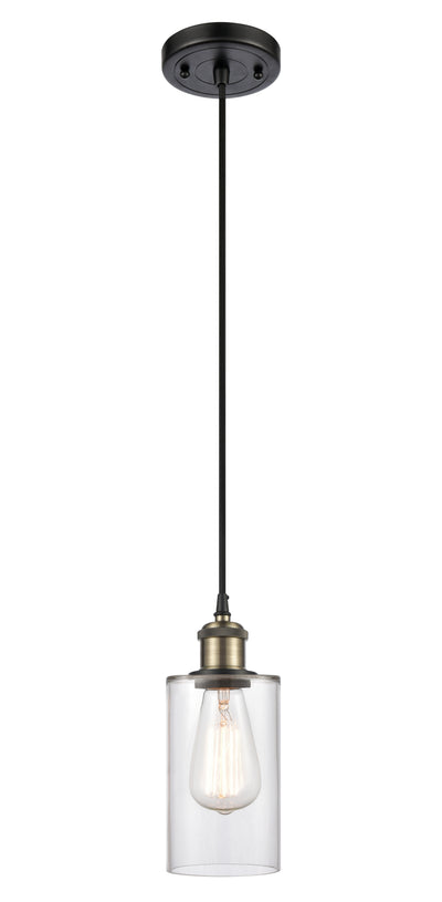 Ballston Mini Pendant Antique Brass Finish