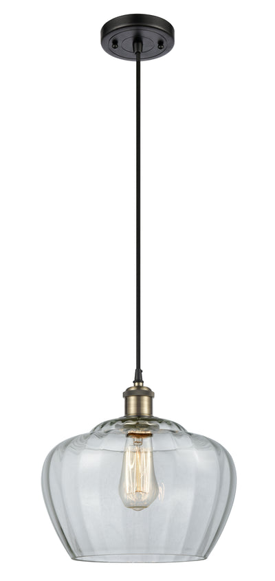 Ballston Mini Pendant Antique Brass Finish