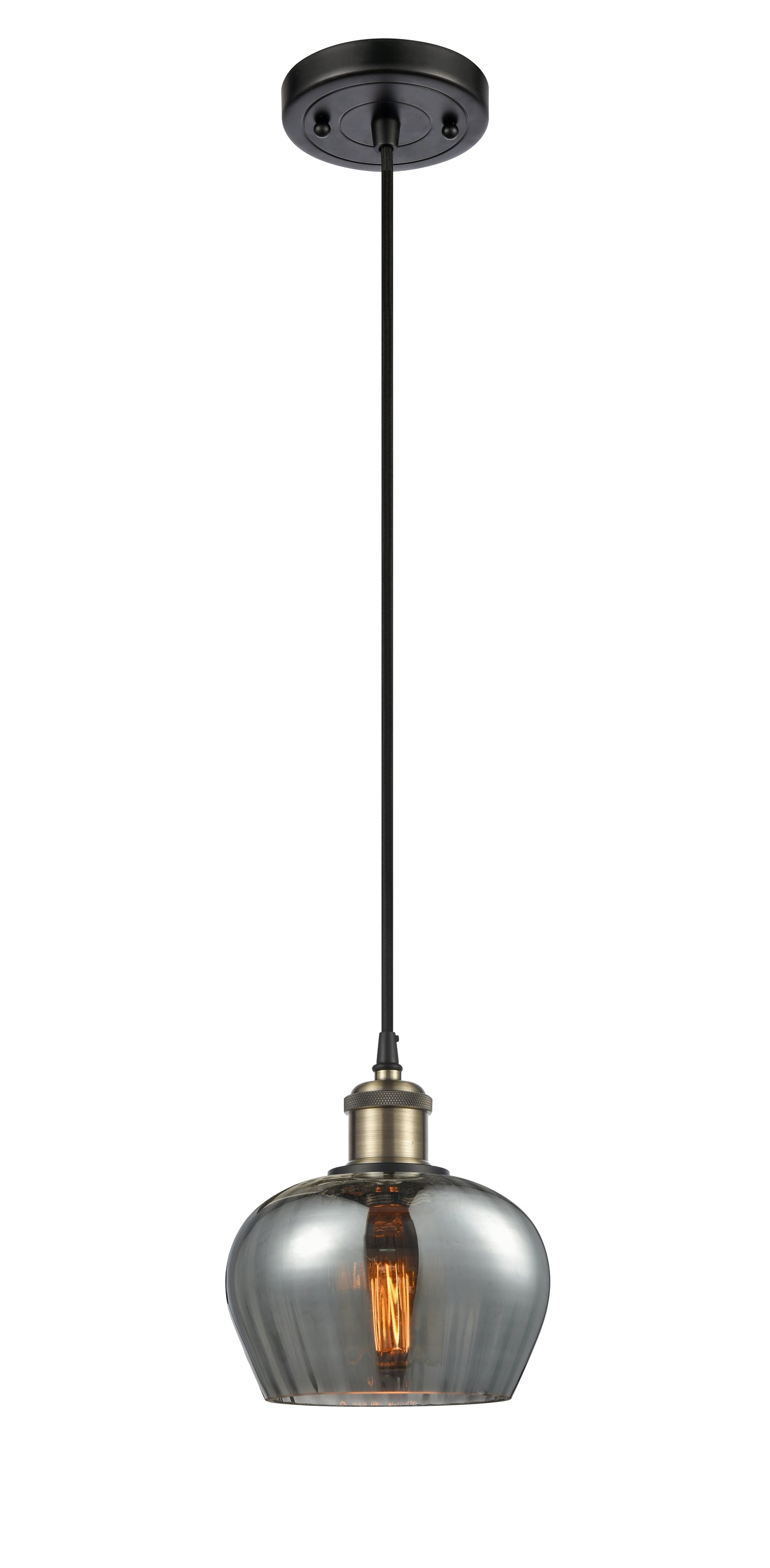 Ballston Mini Pendant Antique Brass