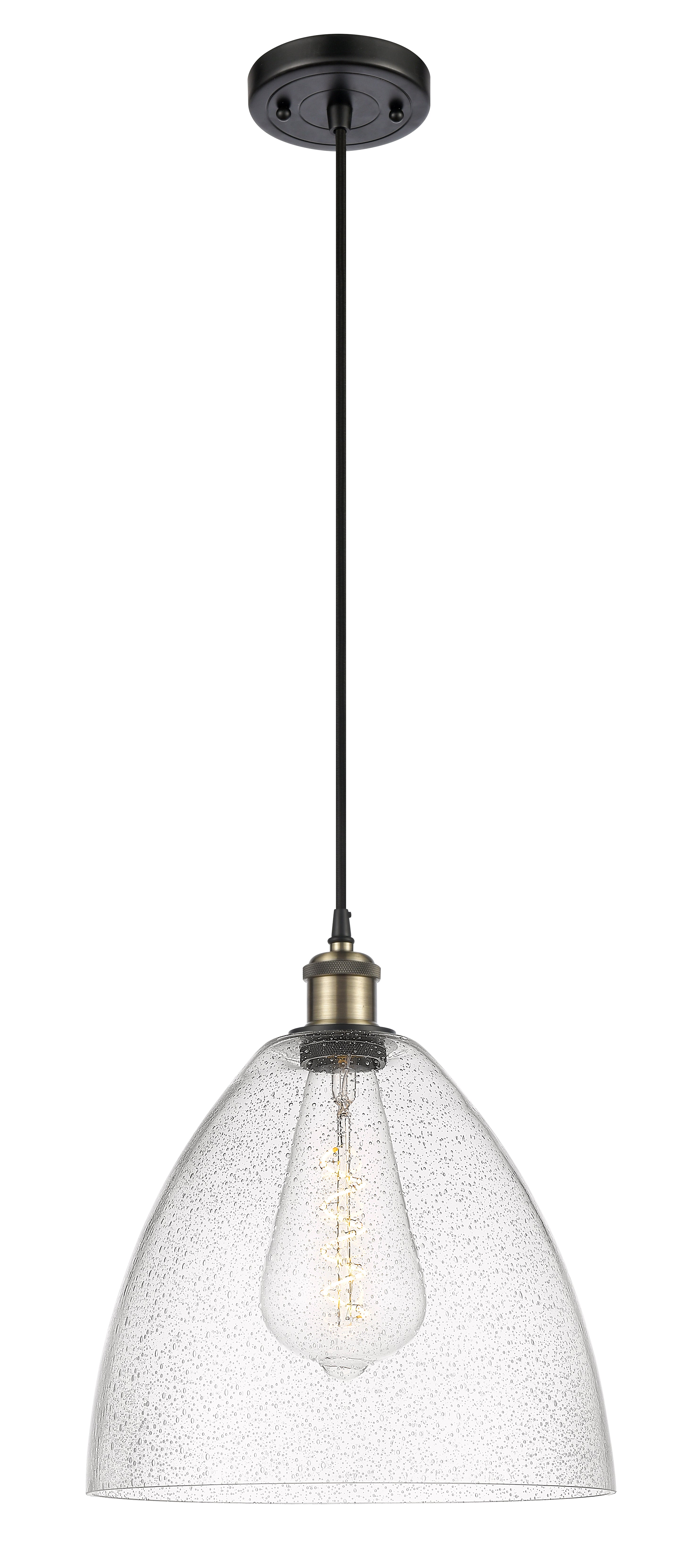 Ballston Mini Pendant Antique Brass