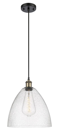 Ballston Mini Pendant Antique Brass Finish