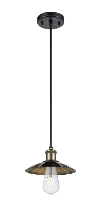 Ballston Mini Pendant Antique Copper Finish