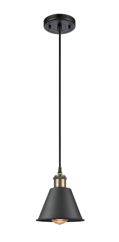 Ballston Mini Pendant Antique Brass Cast