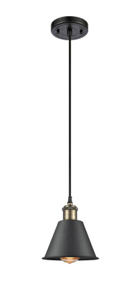 Ballston Mini Pendant Antique Brass Finish