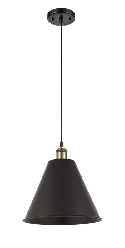 Ballston Mini Pendant Antique Brass Finish