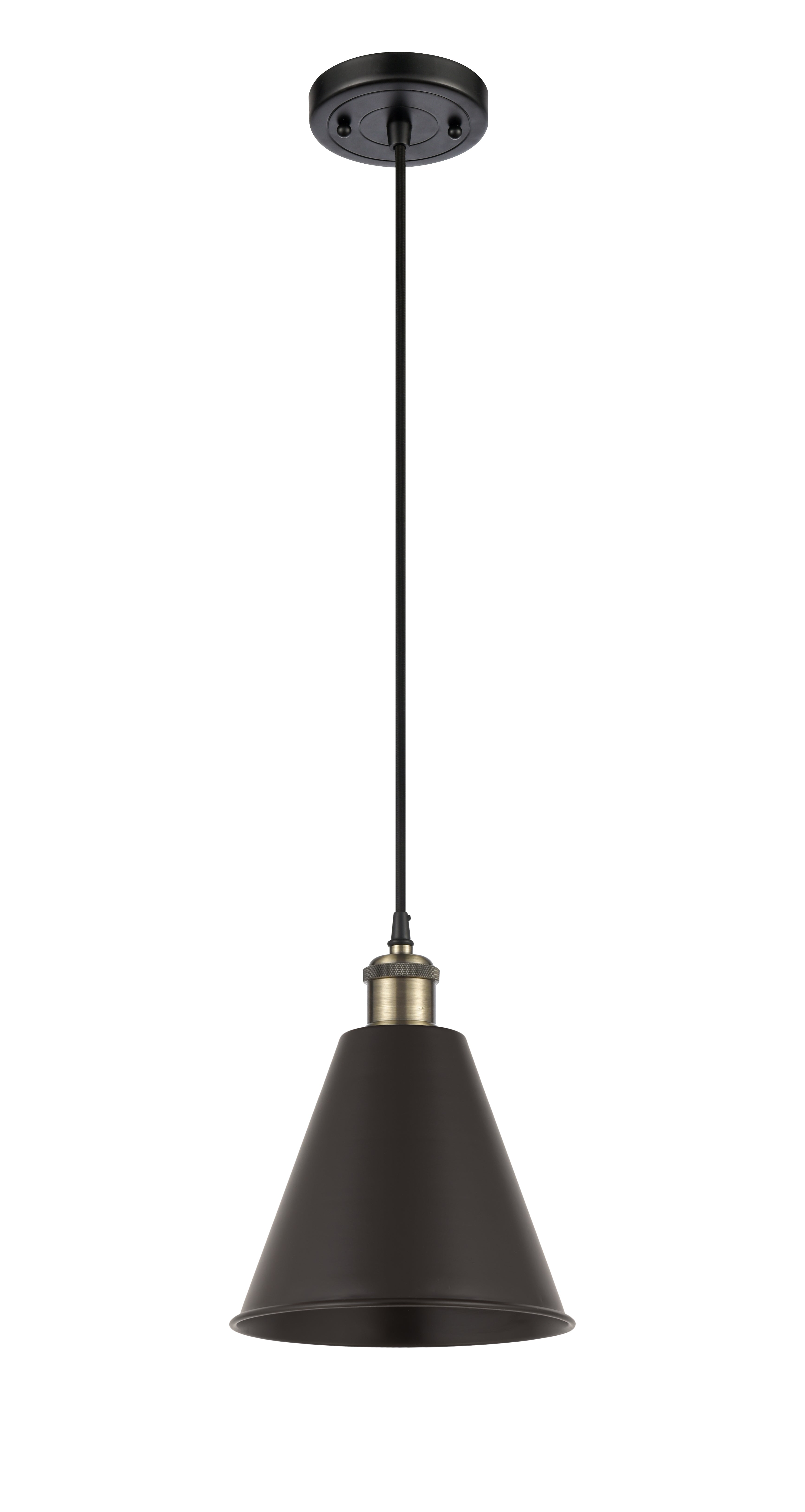 Ballston Mini Pendant Brass Dimmable