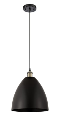 Ballston Mini Pendant Antique Brass Finish