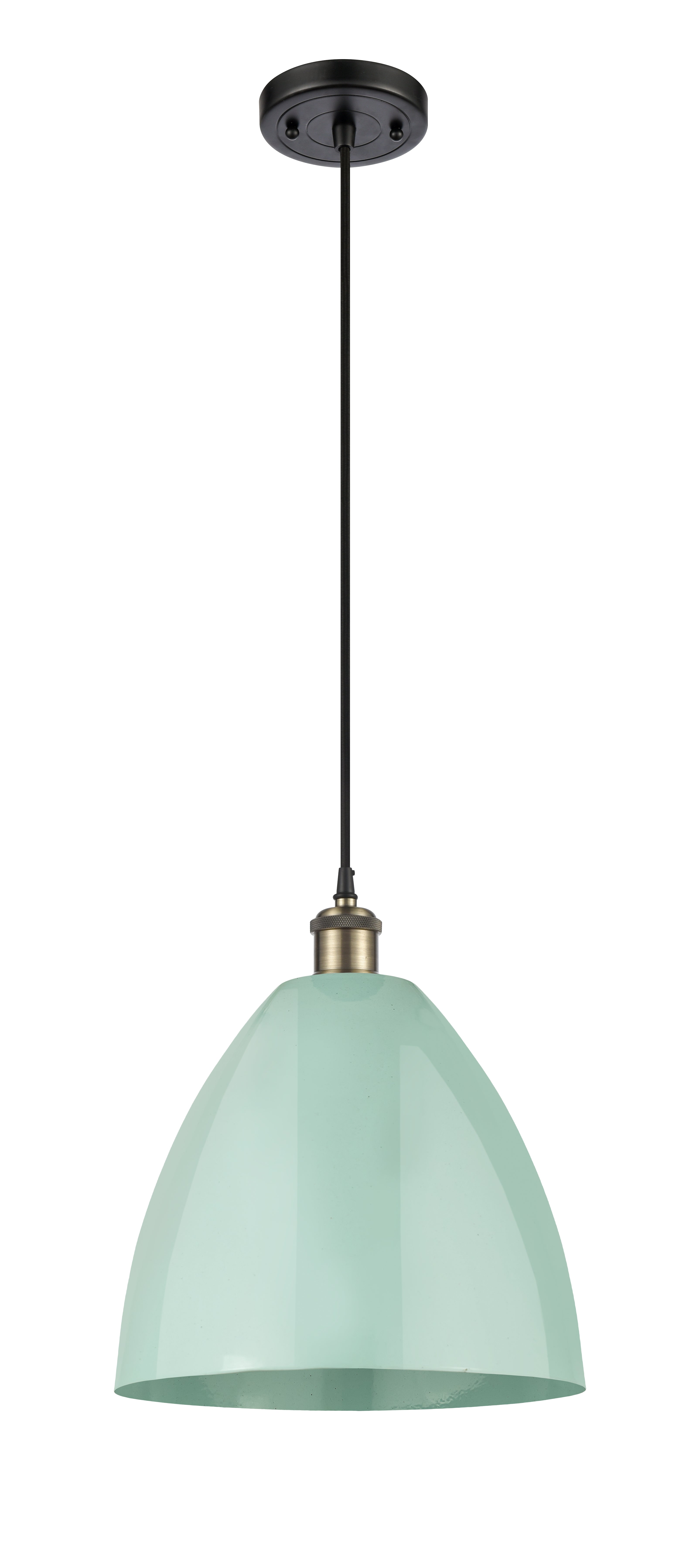 Ballston Mini Pendant Antique Brass Cast