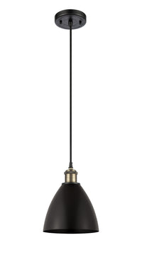 Ballston Mini Pendant Antique Brass Finish