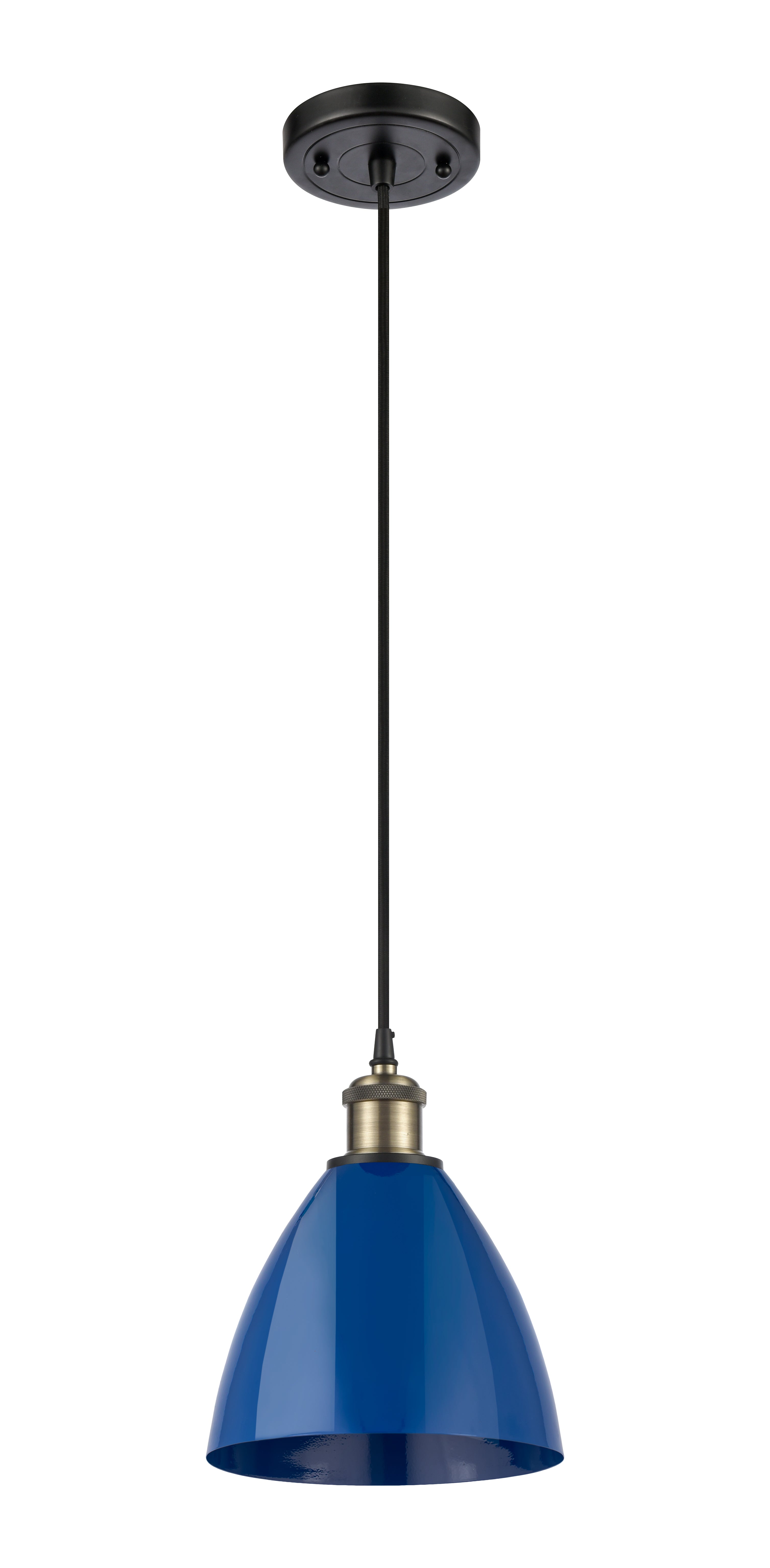 Ballston Mini Pendant Cast Brass Antique