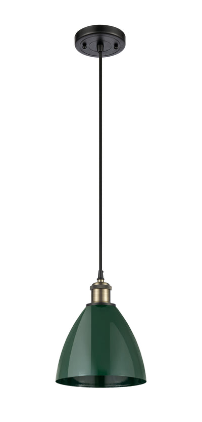 Ballston Mini Pendant Antique Brass Finish
