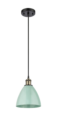 Ballston Mini Pendant Antique Brass Finish