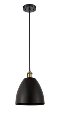 Ballston Mini Pendant Antique Brass Finish