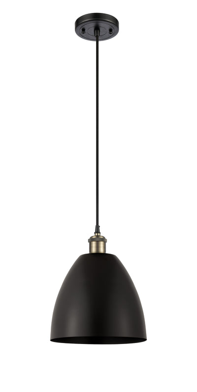 Ballston Mini Pendant Antique Brass Finish