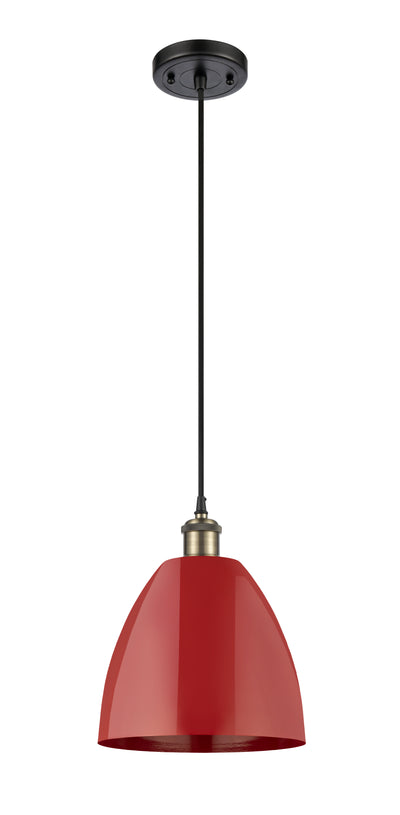 Ballston Mini Pendant Antique Brass Finish