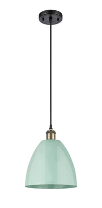Ballston Mini Pendant Antique Brass Finish