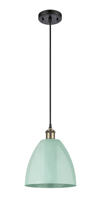 Ballston Mini Pendant Antique Brass Finish