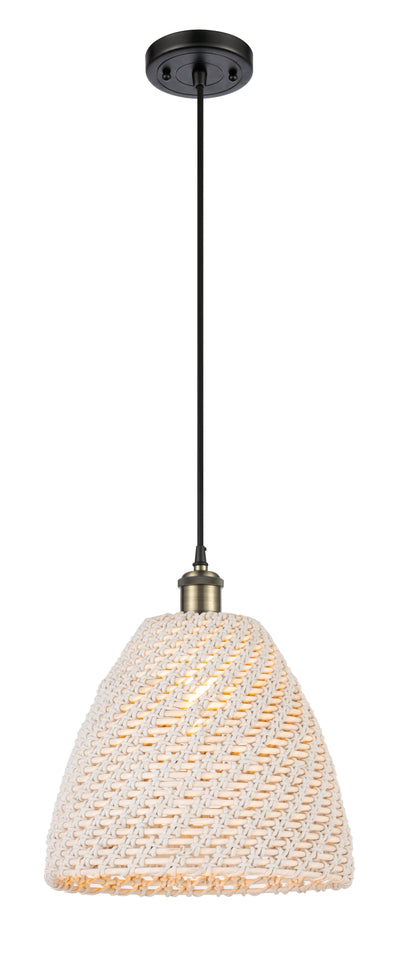 Ballston Mini Pendant Antique Brass Cast