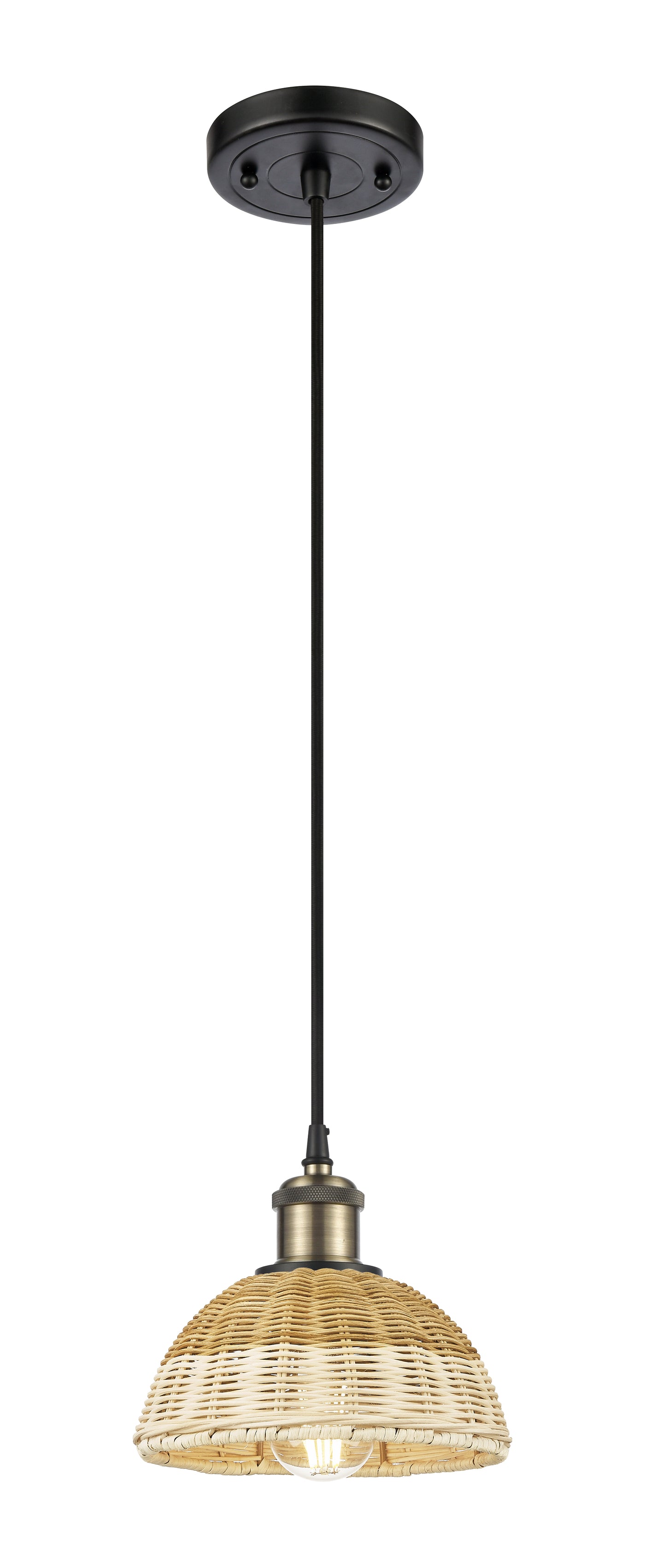 Ballston Mini Pendant Cast Brass 9.5 Height