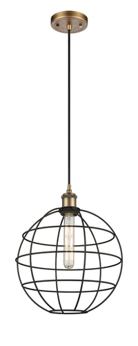 Ballston Mini Pendant Antique Brass Finish
