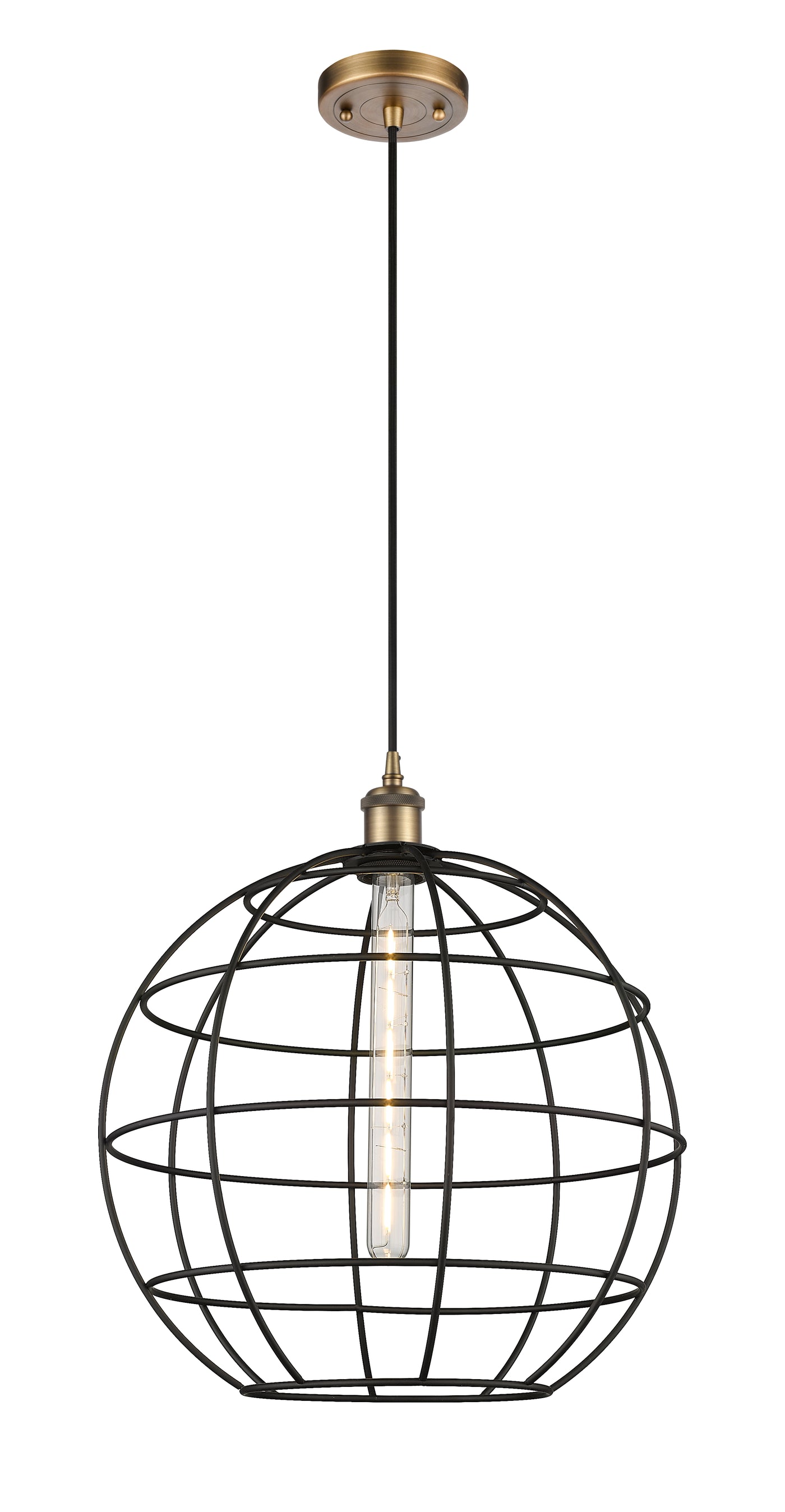 Ballston Mini Pendant Antique Brass
