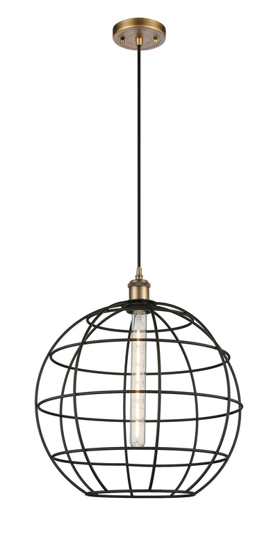 Ballston Mini Pendant Antique Brass
