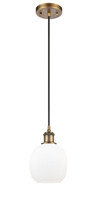 Ballston Mini Pendant Antique Brass Finish