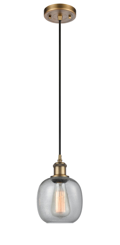 Ballston Mini Pendant Antique Brass Finish