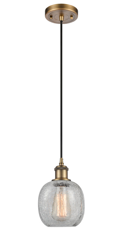 Ballston Mini Pendant Antique Brass Finish