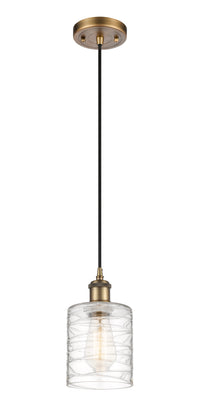 Ballston Mini Pendant Antique Brass Finish