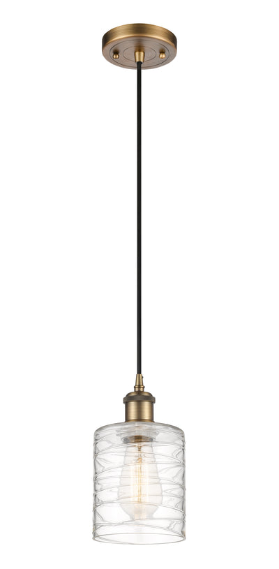 Ballston Mini Pendant Antique Brass Finish