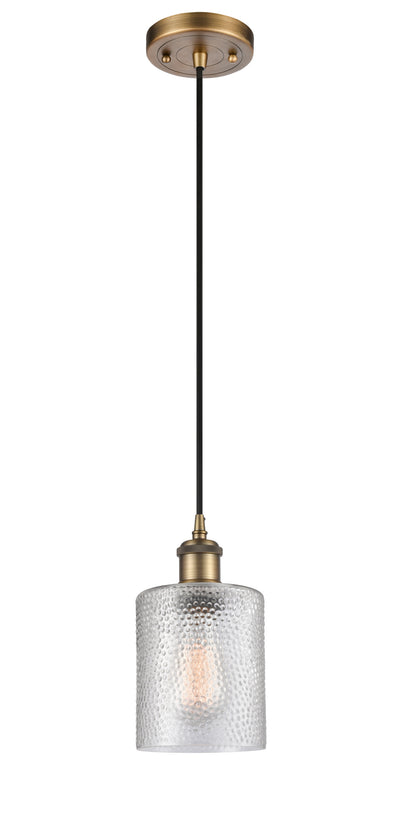 Ballston Mini Pendant Antique Brass Finish