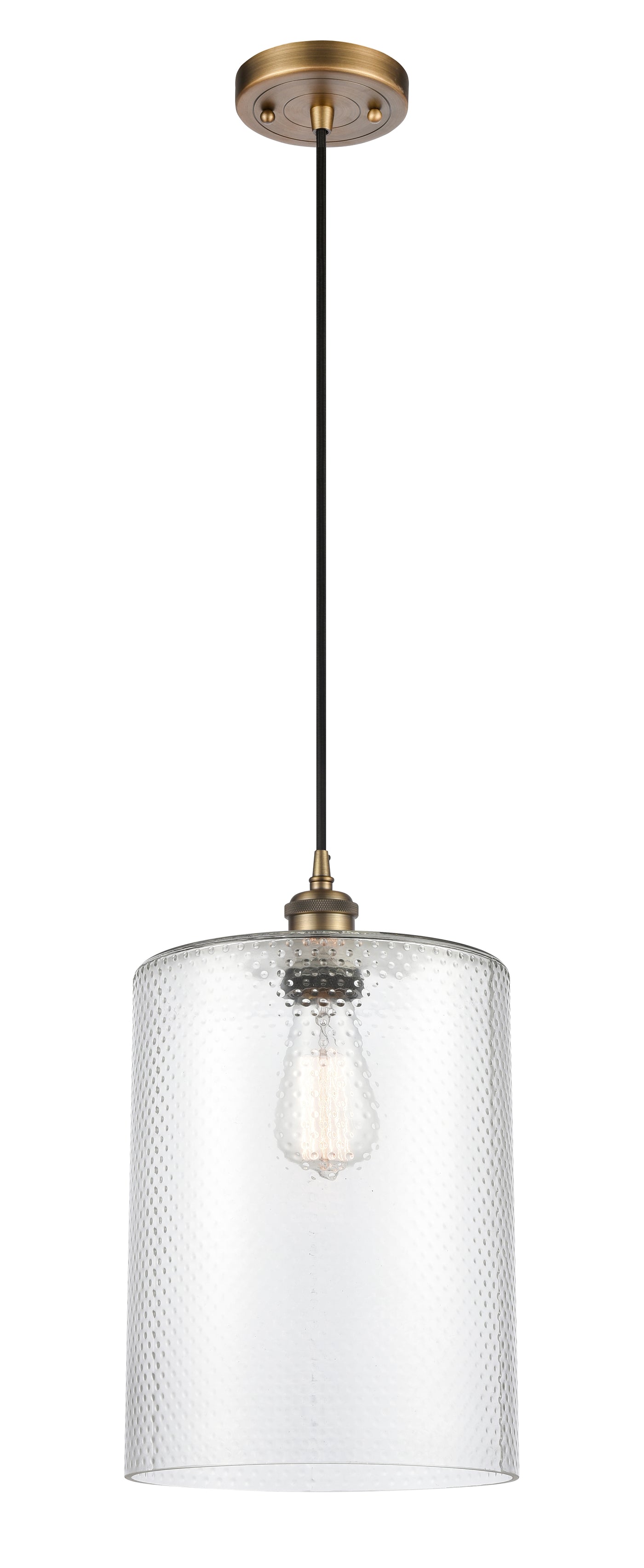 Ballston Mini Pendant Antique Brass Finish