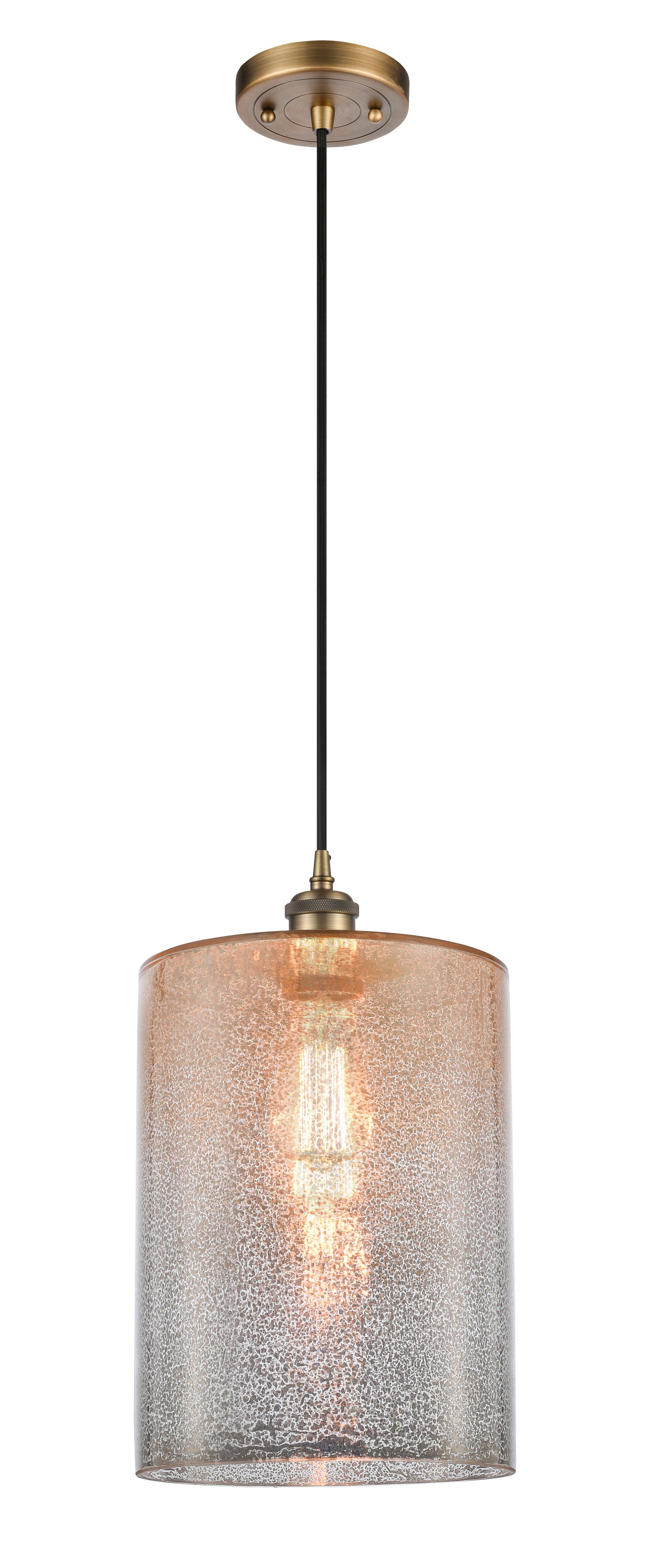 Ballston Mini Pendant Antique Brass 9 Inch