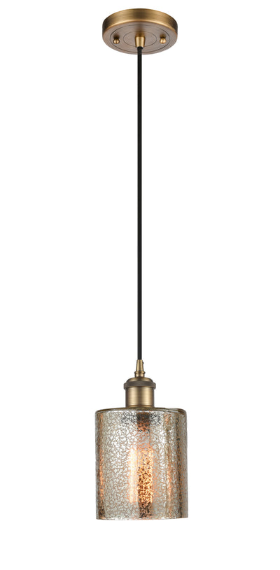 Ballston Mini Pendant Antique Brass Finish