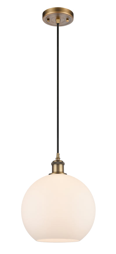 Ballston Mini Pendant Antique Brass Finish